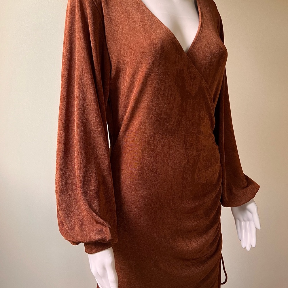 L*Space Melissa Dress – Coffee – Size Medium - Picture 2 of 8